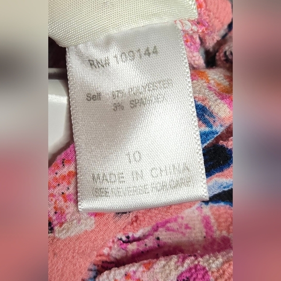 Girls Size 10 Jenna And Jessie Cold Shoulder Dress. - Picture 4 of 5